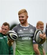 4 September 2018; Darragh Leader during Connacht Rugby squad training at the Sportsground in Galway. Photo by Harry Murphy/Sportsfile