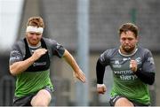 4 September 2018; Shane Delahunt, left, and Jonny Murphy during Connacht Rugby squad training at the Sportsground in Galway. Photo by Harry Murphy/Sportsfile