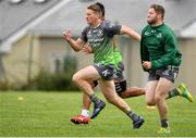 4 September 2018; Eoin Griffin, left, and Kieran Joyce during Connacht Rugby squad training at the Sportsground in Galway. Photo by Harry Murphy/Sportsfile
