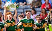 2 September 2018; Kerry's Paul O'Shea celebrates following the Electric Ireland GAA Football All-Ireland Minor Championship Final match between Kerry and Galway at Croke Park in Dublin. Photo by Ramsey Cardy/Sportsfile