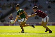 2 September 2018; Paul O'Shea of Kerry in action against Paul Kelly of Galway during the Electric Ireland GAA Football All-Ireland Minor Championship Final match between Kerry and Galway at Croke Park in Dublin. Photo by Piaras Ó Mídheach/Sportsfile