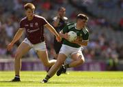 2 September 2018; Darragh Rahilly of Kerry in action against Liam Judge of Galway during the Electric Ireland GAA Football All-Ireland Minor Championship Final match between Kerry and Galway at Croke Park in Dublin. Photo by Piaras Ó Mídheach/Sportsfile