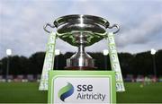 4 September 2018; The Enda McQuill Cup prior to the SSE Airtricity League U19 Enda McQuill Cup Final match between St. Patrick's Athletic and Bohemians at Richmond Park in Inchicore, Dublin. Photo by Sam Barnes/Sportsfile