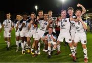 4 September 2018; Bohemians players celebrate with the Enda McQuill Cup following the SSE Airtricity League U19 Enda McQuill Cup Final match between St. Patrick's Athletic and Bohemians at Richmond Park in Inchicore, Dublin. Photo by Sam Barnes/Sportsfile