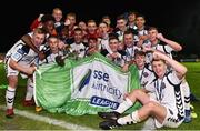 4 September 2018; Bohemians players celebrate with the Enda McQuill Cup following the SSE Airtricity League U19 Enda McQuill Cup Final match between St. Patrick's Athletic and Bohemians at Richmond Park in Inchicore, Dublin. Photo by Sam Barnes/Sportsfile