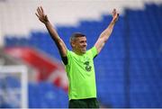 5 September 2018; Jonathan Walters during a Republic of Ireland training session at Cardiff City Stadium in Cardiff, Wales. Photo by Stephen McCarthy/Sportsfile