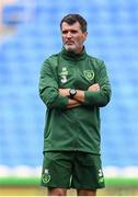 5 September 2018; Republic of Ireland assistant manager Roy Keane during a training session at Cardiff City Stadium in Cardiff, Wales. Photo by Stephen McCarthy/Sportsfile