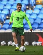 5 September 2018; Jeff Hendrick during a Republic of Ireland training session at Cardiff City Stadium in Cardiff, Wales. Photo by Stephen McCarthy/Sportsfile