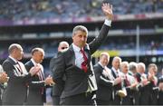 2 September 2018; Fergal McCusker of the Derry 1993 All-Ireland winning team who were honoured prior to the GAA Football All-Ireland Senior Championship Final match between Dublin and Tyrone at Croke Park in Dublin. Photo by Brendan Moran/Sportsfile