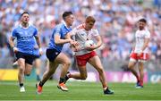 2 September 2018; Peter Harte of Tyrone is tackled by John Small of Dublin during the GAA Football All-Ireland Senior Championship Final match between Dublin and Tyrone at Croke Park in Dublin. Photo by Brendan Moran/Sportsfile