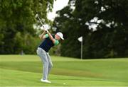 6 September 2018; Robin Dawson of Ireland plays his second shot from the 12th fairway during the 2018 World Amateur Team Golf Championships at Carton House in Maynooth, Co. Kildare. Photo by Matt Browne/Sportsfile