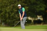 6 September 2018; Robin Dawson of Ireland pitches onto the 11th green during the 2018 World Amateur Team Golf Championships at Carton House in Maynooth, Co. Kildare. Photo by Matt Browne/Sportsfile