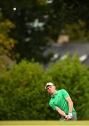 6 September 2018; John Murphy of Ireland pitches onto the first green during the 2018 World Amateur Team Golf Championships at Carton House in Maynooth, Co. Kildare. Photo by Matt Browne/Sportsfile
