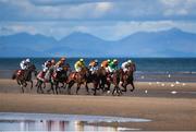 6 September 2018; Runners and riders during the O'Neills Sports 100 Years Centenary (Q.R.) Handicap during the Laytown Strand Races at Laytown in Meath. Photo by David Fitzgerald/Sportsfile