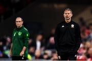 6 September 2018; Wales manager Ryan Giggs, right, and Republic of Ireland manager Martin O'Neill during the UEFA Nations League match between Wales and Republic of Ireland at the Cardiff City Stadium in Cardiff, Wales. Photo by Stephen McCarthy/Sportsfile