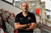 28 August 2018; Ulster Rugby Head Coach Dan McFarland during a Ulster Rugby press conference at the Kingspan Stadium in Belfast. Photo by Oliver McVeigh/Sportsfile