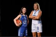 5 September 2018; Mouth-watering opening round Hula Hoops National Cup clash in store as Tralee drawn against Templeogue and Glanmire face Killester. There will be a mouth-watering opening to the 2018/19 Hula Hoops Men’s National Cup this season as reigning champions Templeogue will host Garvey’s Tralee Warriors in a hugely-anticipated clash. The draw was made at the National Basketball Arena in Tallaght this afternoon as part of the official launch of the 2018/19 Basketball Ireland season, which sees a huge 49 clubs competing in the senior National League and Cups this year.   Today’s Cup draws dished up a number of interesting clashes across the board, with last year’s Pat Duffy Cup runners up UCD Marian facing Moycullen, while Belfast Star will host Neptune. In the Women’s National Cup there are some big clashes in store with the draw pitting Ambassador UCC Glanmire against Pyrobel Killester in the opening round, while Marble City Hawks and Fr Mathews – who met each other five times last season between the Cup and the regular season, and have faced each other every year for the past four years in National Cup – will face each other yet again. Pictured are Annaliese Murphy, left, and Avril Braham of Ambassador UCC Glanmire. Photo by Sam Barnes/Sportsfile