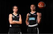 5 September 2018; Mouth-watering opening round Hula Hoops National Cup clash in store as Tralee drawn against Templeogue and Glanmire face Killester. There will be a mouth-watering opening to the 2018/19 Hula Hoops Men’s National Cup this season as reigning champions Templeogue will host Garvey’s Tralee Warriors in a hugely-anticipated clash. The draw was made at the National Basketball Arena in Tallaght this afternoon as part of the official launch of the 2018/19 Basketball Ireland season, which sees a huge 49 clubs competing in the senior National League and Cups this year.   Today’s Cup draws dished up a number of interesting clashes across the board, with last year’s Pat Duffy Cup runners up UCD Marian facing Moycullen, while Belfast Star will host Neptune. In the Women’s National Cup there are some big clashes in store with the draw pitting Ambassador UCC Glanmire against Pyrobel Killester in the opening round, while Marble City Hawks and Fr Mathews – who met each other five times last season between the Cup and the regular season, and have faced each other every year for the past four years in National Cup – will face each other yet again. Pictured are Kayla Morrissey, left, and Amy Hasenauer of NUIG Mystics. Photo by Sam Barnes/Sportsfile