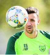 7 September 2018; Enda Stevens during a Republic of Ireland training session at Dragon Park in Newport, Wales. Photo by Stephen McCarthy/Sportsfile