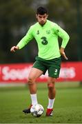 7 September 2018; John Egan during a Republic of Ireland Training Session at Dragon Park in Newport, Wales. Photo by Stephen McCarthy/Sportsfile