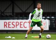 7 September 2018; Richard Keogh during a Republic of Ireland Training Session at Dragon Park in Newport, Wales. Photo by Stephen McCarthy/Sportsfile