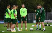 7 September 2018; Republic of Ireland assistant coach Steve Guppy speaks to players during a Republic of Ireland Training Session at Dragon Park in Newport, Wales. Photo by Stephen McCarthy/Sportsfile