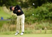 7 September 2018; Alejandro Del Rey of Spain his a shot from the first tee during the 2018 World Amateur Team Golf Championships - Eisenhower Trophy competition at Carton House in Maynooth, Co Kildare. Photo by Matt Browne/Sportsfile
