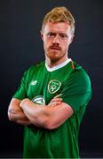 7 September 2018; Daryl Horgan of Republic of Ireland poses during a squad portrait session at their team hotel. Photo by Stephen McCarthy/Sportsfile