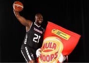 5 September 2018; Mouth-watering opening round Hula Hoops National Cup clash in store as Tralee drawn against Templeogue and Glanmire face Killester. There will be a mouth-watering opening to the 2018/19 Hula Hoops Men’s National Cup this season as reigning champions Templeogue will host Garvey’s Tralee Warriors in a hugely-anticipated clash. The draw was made at the National Basketball Arena in Tallaght this afternoon as part of the official launch of the 2018/19 Basketball Ireland season, which sees a huge 49 clubs competing in the senior National League and Cups this year.   Today’s Cup draws dished up a number of interesting clashes across the board, with last year’s Pat Duffy Cup runners up UCD Marian facing Moycullen, while Belfast Star will host Neptune. In the Women’s National Cup there are some big clashes in store with the draw pitting Ambassador UCC Glanmire against Pyrobel Killester in the opening round, while Marble City Hawks and Fr Mathews – who met each other five times last season between the Cup and the regular season, and have faced each other every year for the past four years in National Cup – will face each other yet again. Pictured is Antonio Odunuga of Griffith College Swords Thunder. Photo by Sam Barnes/Sportsfile