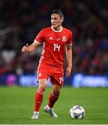 6 September 2018; Connor Roberts of Wales during the UEFA Nations League match between Wales and Republic of Ireland at the Cardiff City Stadium in Cardiff, Wales. Photo by Stephen McCarthy/Sportsfile