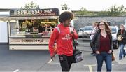 7 September 2018; Henry Speight of Ulster gets a coffee on his road in to the Guinness PRO14 Round 2 match between Ulster and Edinburgh Rugby at the Kingspan Stadium in Belfast. Photo by Oliver McVeigh/Sportsfile