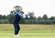 7 September 2018; Lorenzo Filippo Scalise of Italy tees off from the 16th during the 2018 World Amateur Team Golf Championships - Eisenhower Trophy competition at Carton House in Maynooth, Co Kildare. Photo by Matt Browne/Sportsfile
