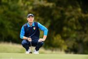 7 September 2018; Lorenzo Filippo Scalise of Italy lines up a putt on the 15th green during the 2018 World Amateur Team Golf Championships - Eisenhower Trophy competition at Carton House in Maynooth, Co Kildare. Photo by Matt Browne/Sportsfile