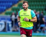7 September 2018; Jaco Taute of Munster warms up ahead of the Guinness PRO14 Round 2 match between Glasgow Warriors and Munster at Scotstoun Stadium in Glasgow, Scotland. Photo by Kenny Smith/Sportsfile