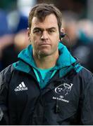 7 September 2018; Munster head coach Johann Van Graan during the Guinness PRO14 Round 2 match between Glasgow Warriors and Munster at Scotstoun Stadium in Glasgow, Scotland. Photo by Kenny Smith/Sportsfile