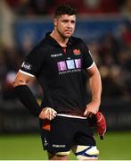 7 September 2018; A dejected Grant Gilchrist of Edinburgh after the Guinness PRO14 Round 2 match between Ulster and Edinburgh Rugby at the Kingspan Stadium in Belfast. Photo by Oliver McVeigh/Sportsfile