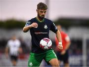 28 August 2018; Greg Bolger of Shamrock Rovers during the SSE Airtricity Premier Division match between Dundalk and Shamrock Rovers at Oriel Park in Dundalk, Louth. Photo by Stephen McCarthy/Sportsfile