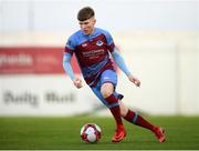 24 August 2018; Conor Kane of Drogheda United during the Irish Daily Mail FAI Cup Second Round match between Drogheda United and Waterford at United Park in Drogheda, Louth. Photo by Stephen McCarthy/Sportsfile
