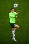 8 September 2018; Seamus Coleman during a Republic of Ireland training session at Dragon Park in Newport, Wales. Photo by Stephen McCarthy/Sportsfile