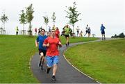 8 September 2018; parkrun Ireland in partnership with Vhi, added their 96th event on Saturday, 8th September, with the introduction of the Mungret parkrun in Co. Limerick. parkruns take place over a 5km course weekly, are free to enter and are open to all ages and abilities, providing a fun and safe environment to enjoy exercise. To register for a parkrun near you visit www.parkrun.ie. Pictured are participants during the Mungret parkrun. Photo by Diarmuid Greene/Sportsfile