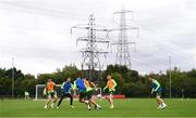 8 September 2018; A general view of a Republic of Ireland training session at Dragon Park in Newport, Wales. Photo by Stephen McCarthy/Sportsfile