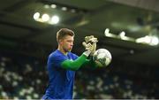 8 September 2018; Bailey Peacock-Farrell of Northern Ireland prior to the UEFA Nations League B Group 3 match between Northern Ireland and Bosnia & Herzegovina at Windsor Park in Belfast, Northern Ireland. Photo by David Fitzgerald/Sportsfile