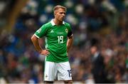 8 September 2018; Jamie Ward of Northern Ireland following the UEFA Nations League B Group 3 match between Northern Ireland and Bosnia & Herzegovina at Windsor Park in Belfast, Northern Ireland. Photo by David Fitzgerald/Sportsfile