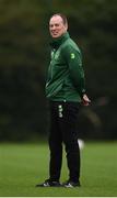8 September 2018; Republic of Ireland physiotherapist Ciaran Murray during a Republic of Ireland training session at Dragon Park in Newport, Wales. Photo by Stephen McCarthy/Sportsfile