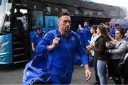 8 September 2018; Jack Conan of Leinster arrives prior to the Guinness PRO14 Round 2 match between Scarlets and Leinster at Parc y Scarlets in Llanelli, Wales. Photo by Stephen McCarthy/Sportsfile