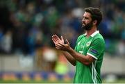 8 September 2018; Will Grigg of Northern Ireland following the UEFA Nations League B Group 3 match between Northern Ireland and Bosnia & Herzegovina at Windsor Park in Belfast, Northern Ireland. Photo by David Fitzgerald/Sportsfile