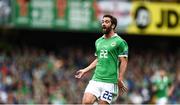 8 September 2018; Will Grigg of Northern Ireland during the UEFA Nations League B Group 3 match between Northern Ireland and Bosnia & Herzegovina at Windsor Park in Belfast, Northern Ireland. Photo by David Fitzgerald/Sportsfile