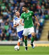 8 September 2018; Conor McLaughlin of Northern Ireland during the UEFA Nations League B Group 3 match between Northern Ireland and Bosnia & Herzegovina at Windsor Park in Belfast, Northern Ireland. Photo by David Fitzgerald/Sportsfile