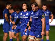8 September 2018; Rhys Ruddock of Leinster following the Guinness PRO14 Round 2 match between Scarlets and Leinster at Parc y Scarlets in Llanelli, Wales. Photo by Stephen McCarthy/Sportsfile