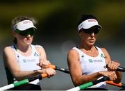 9 September 2018; Denise Walsh, right, and Aoife Casey of Ireland competing in the Lightweight Women's Double Sculls heat event during day one of the World Rowing Championships in Plovdiv, Bulgaria. Photo by Seb Daly/Sportsfile